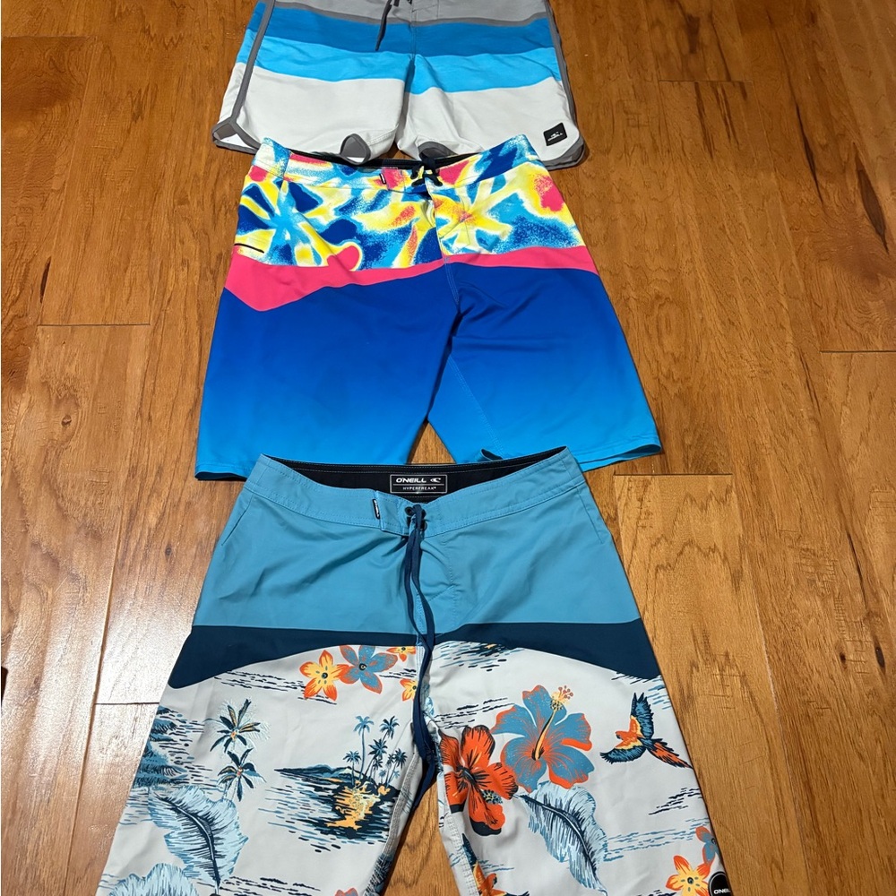 3 O’Neil Boardies for price of one! Size 29!